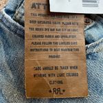 Ralph Lauren Double RL Vintage Straight Leg Distressed Denim Shorts Blue Size 25 Photo 5