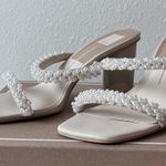 Dolce Vita Pearl Sandal Heels White Size 9.5 Photo 3
