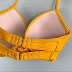 Shade & Shore  Sunflower Yellow Twist Bikini Top Photo 9
