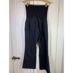 Motherhood Maternity  Womens Pants S Black Full Panel Boot Cut Comfort Minimalist Photo 3