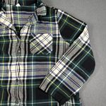 Old Navy Match the Family X-Large Button Front Plaid Long Sleeve Pajama Top Photo 3