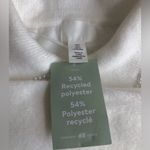 H & M women’s Collared Knit Dress Cream Pearl Collar Size S. Photo 7