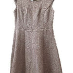 Free People  Embellished Skater Mini Dress Size XS Purple‎ White Jeweled Knit Photo 0