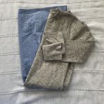 J. Crew Factory sweatshirt chambray skirt dress. Gray Size XXS Photo 9