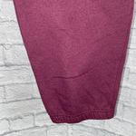 Terra & Sky cotton blend pull on joggers w/front pockets burgundy sz 14W Photo 1
