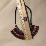 Vtg Beaded Choker/Necklace 15"+3" Women Stylish Classic Christmas Photo 4