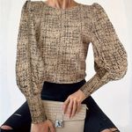 Boutique Button Back Blouse Office Long Sleeve Business Dressy Corporate Outfits (8/10) Photo 4