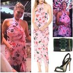 C/MEO COLLECTIVE  Pink Floral Halter Dress Photo 2