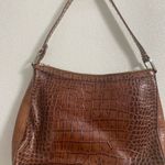 Antonio Melani  brown reptile leather shoulder bag Photo 3
