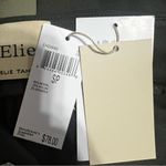 Elie Tahari  Ponte Button Leggings with Button Detail in Deep Olive, Size S, NEW Photo 5