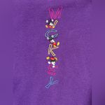 Vintage Mickey Mouse Mickey & Co. Crewneck Adult Size L Purple 90s Size L Photo 2