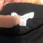 Socialite 🌺 velvet trim leggings Photo 4