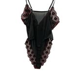 Private Luxuries Black Red Floral Lace Lingerie Adjustable Straps Womens 2X XXL Photo 7