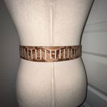 Jessica Simpson New, Snakeskin Print Buckle Statement Belt Size M Photo 0