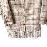Sandro  Wool Blend Fringe Western Jacket Sz 34‎ (US 0/XS) Photo 5