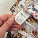 Lenny Niemeyer Draped Long Coverup in Seashell White Size M Photo 5