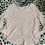 Free People Distressed Lace Back Sweater Photo 0
