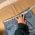 Madewell The Mom Jean 26 light-medium denim with distressing Photo 8