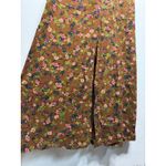 Natural Life NEW  Womens Wide Leg Jumpsuit Size Medium Tie Overalls Green Floral Photo 7