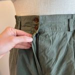 Patrizia S By Mondi Germany Green High Waisted Zipper Cropped Trousers Size 18/L Photo 7