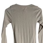 The Great Cream The Pointelle Sleep Long Sleeve Scoop Ballet Tee Small Photo 6