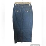 Red Camel  vintage button down midi denim skirt size 3 Photo 1