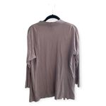 August Silk  SZ M light purple open lightweight cardigan Photo 1