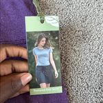 Green Tea Textured Knit Purple Skort SIZE XXL Photo 2