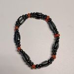 Collection of Hematite Jewelry 4 necklaces and 2 stretch bracelets Black Photo 6