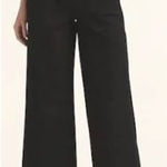 J.Crew Sydney Wide Leg Cropped Pants Black Size 12 BF404 Photo 0