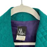Ali Miles Vintage Purple Green Floral Jacket Y2K Fairy Cottage Womens Size 16 Photo 2