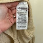 VERO MODA Doffy Long Sleeve V Neck Rib Sweater Dress Irish Cream Melange M Photo 7