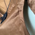 House Of CB  Sakina Long Sleeve Satin‎ Minidress Espresso Coffee Brown NWOT sz XS Photo 12