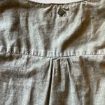 prAna Organic cotton scoop neck crochet short sleeve tie back lightweight boho shirt Photo 9