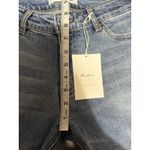 KanCan Womens Light Distressed Wide Leg High Rise Straight Denim Jeans Size 29 Blue Photo 5