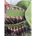 Tignanello Vintage Green Leather Women's HandBag Photo 8