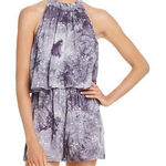 Womens Sadie & Sage High Neck purple Romper size Small! Photo 0