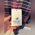 Ariat NWT Women’s REAL Billie Jean Button Down Shirt – Sweetness Size S Photo 5