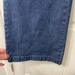 NWOT Lands’ End women’s blue dark wash denim wide leg jeans‎ pants stretch 16 Photo 2