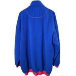 BDG Urban Outfitters Blue & Pink Fleece 1/2 Snap Long Sleeve Pullover Women's XL Photo 6