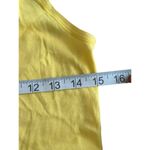 Ralph Lauren Blue Label Stretchy Sleeveless Maxi Dress Sz XS Yellow Full Skirt Photo 3