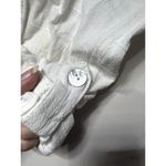 NWT Bleu Bayou White 100% Cotton Coastal Grandma Size XL Casual Pearl Buttons Photo 3