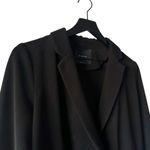 Elodie Black Double-Breasted Blazer Jacket | Women’s Size Small Photo 1