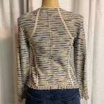 Nic+Zoe tweed jacket zip blazer petite Size S D29 Photo 9