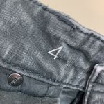 Ann Taylor  Cargo Zipper Ankle Charcoal Gray Skinny Jeans Photo 3