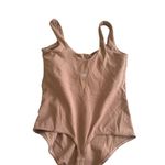 LULULEMON Women's Nude Beige Bodysuit Size 2 Tan Photo 6