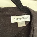 Calvin Klein  Women’s 4 Black Metallic Sparkle Long Dress New Photo 3