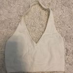 Garage white halter top Photo 0