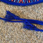 American Eagle AEO Blue Embroidered Bikini Top Photo 3