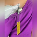 Alexia Admor NWT  Draped One-Shoulder Jumpsuit Unitard Size Medium Plumtastic Photo 8